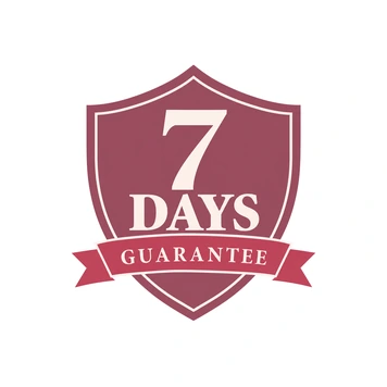7-day money-back guarantee seal
